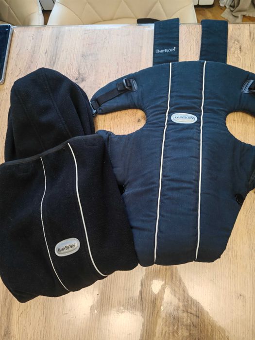 Кенгуру BabyBorn и зимно чувалче против вятър, дъжд и студено време