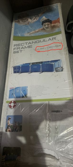 Каркасный бассейн INTEX