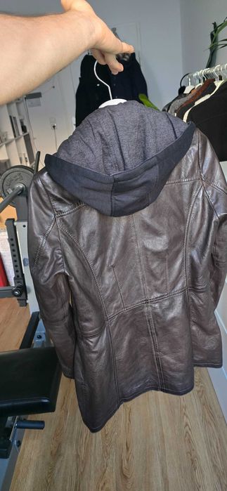 Дамско кожено яке Gipsy – Размер 38 (Slim Fit)