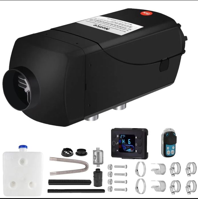 Sirocou inalzitor auto incapere 12v 24v 220v 8kw kit complet camping