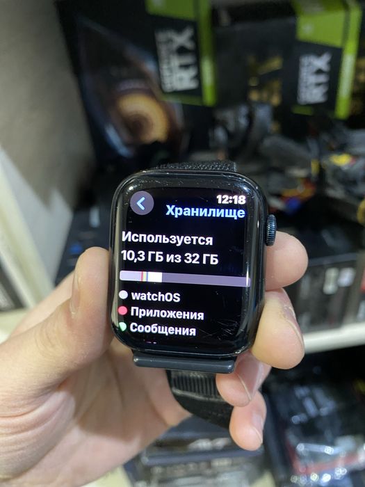 iWatch 7 45mm qora rang