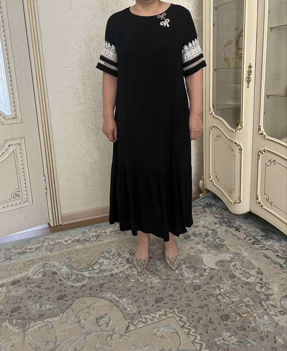 Продам черное летнее платье