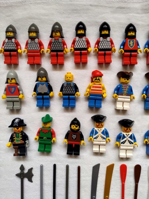 Lego Pirates/Castle/Wolfpack/Western Mинифигури/аксесоари/части