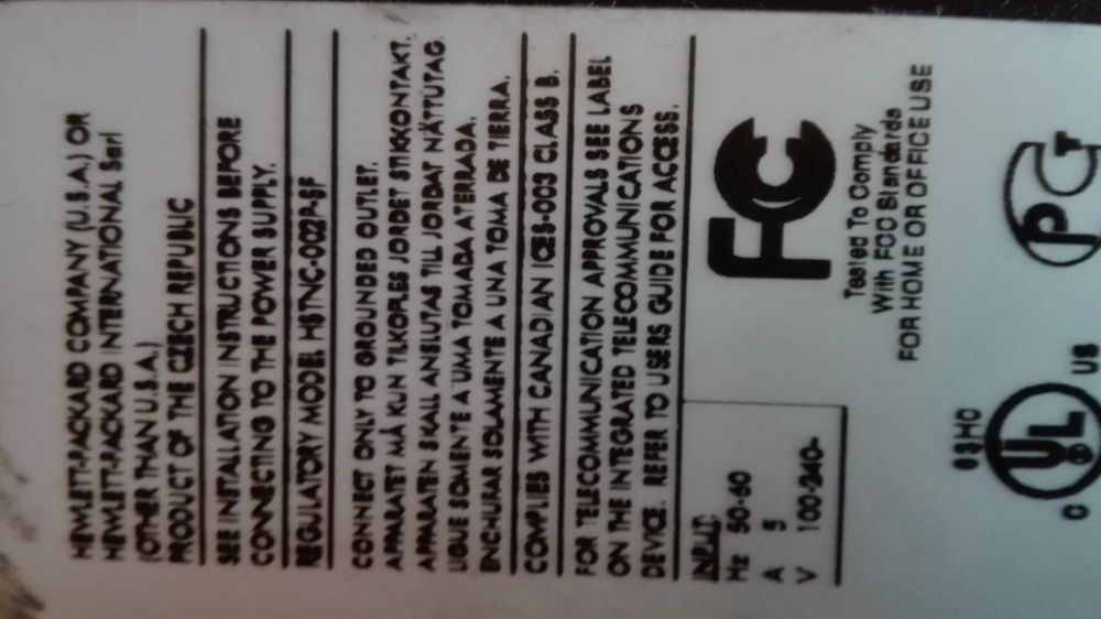 Компютър НР в добро състояние.