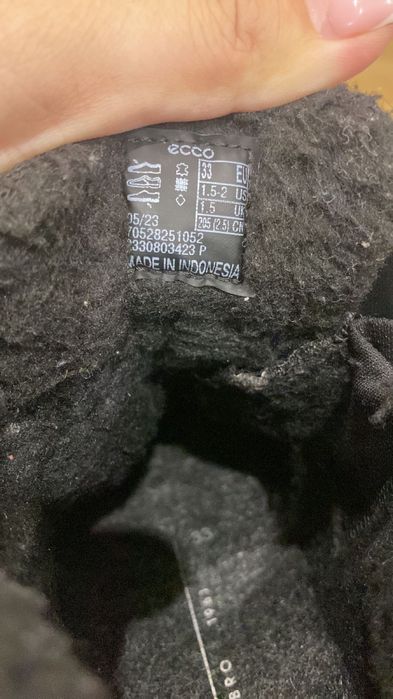 Зимние ботинки ECCO