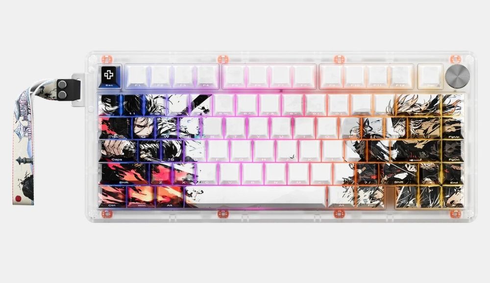 Vand tastatura QwertyKey75 Hall Effect - Pro Gaming Mechanical Keyboard