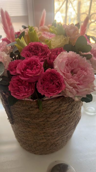 Цветы корзина дорогие
