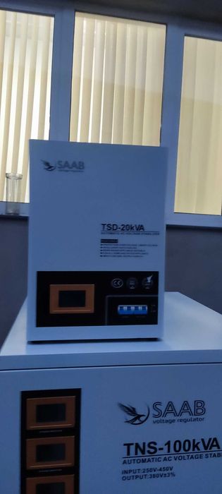 Гарантированный Стабилизатор напряжения  5__300кВт.  Stabilizator SAAB