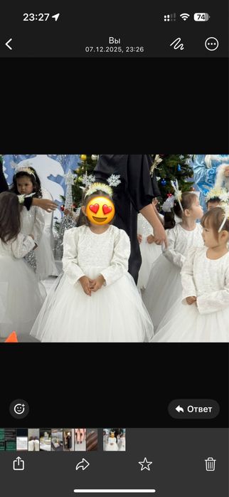 Платья бальный для девочек.