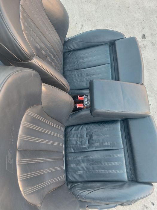 Set interior piele neagra S-line AUDI A6 C7 4G Model 2011-2018