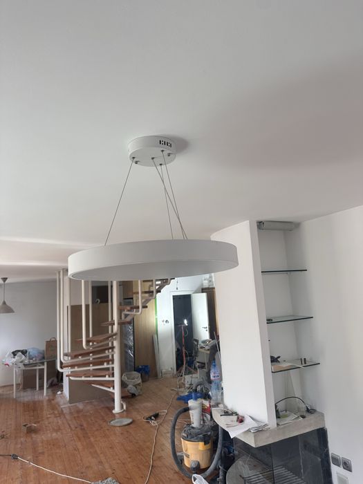 Дизайнерски LED пендел WOHNLING Ø60 см | Немска висяща лампа 48W
