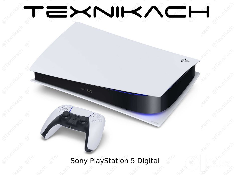 PlayStation 5 Digital 825Gb • Yetkazib berish • Tekshirib to‘lash