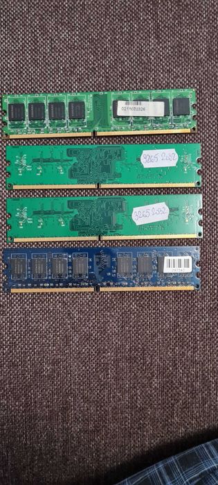 Memorii ram Kingmax, Super Talent si Elixir de cate 1 GB.