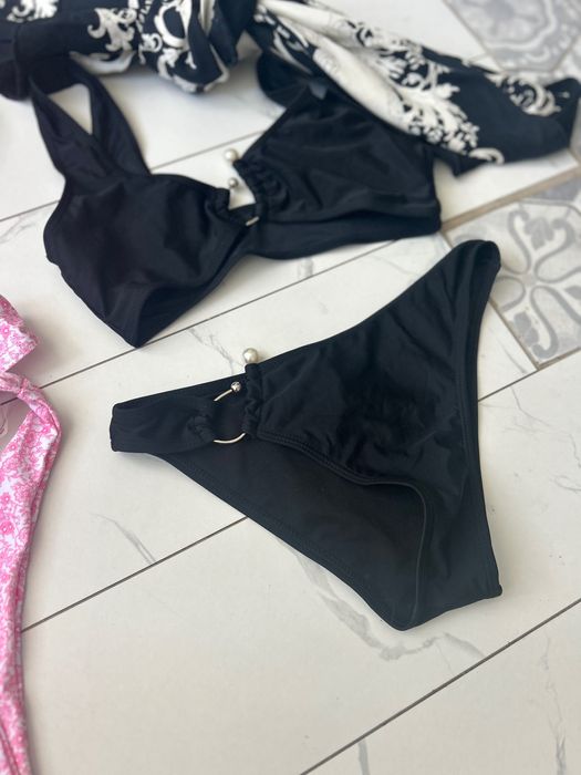 Бански нови черен и розов 20€