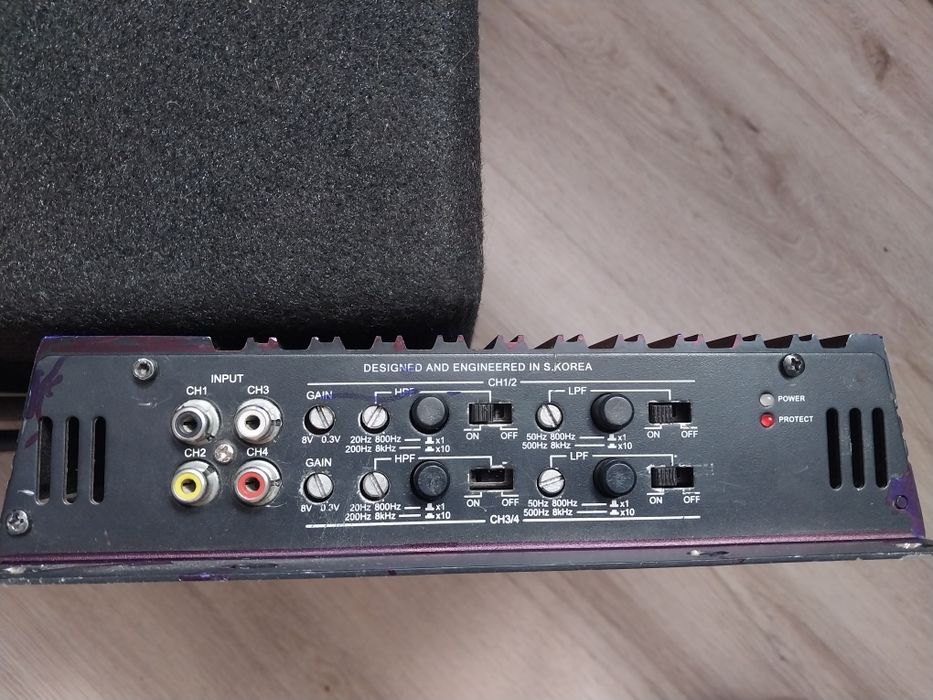 Сабвуфер 5 элемент с усилителем. Обмен на диски.