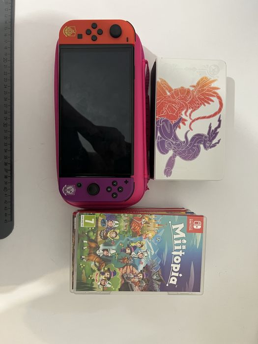 Nintendo switch oled+8 jocuri