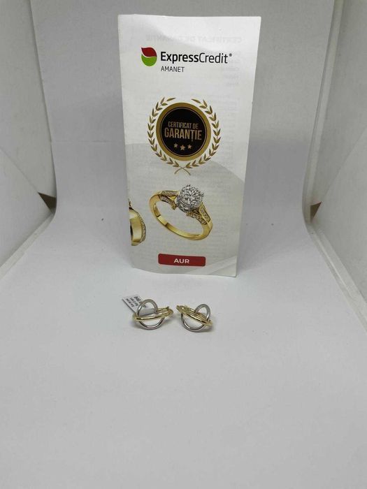 Cercei aur 14K (32480/30 Pacurari 2) Garantie 2 ani!