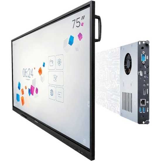 Интерактивный сенсорный панель 75 мобильная стойка + доставка
