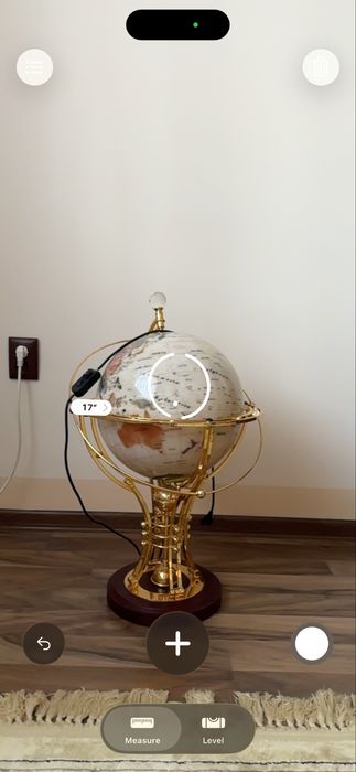 Глобус из камня (?)