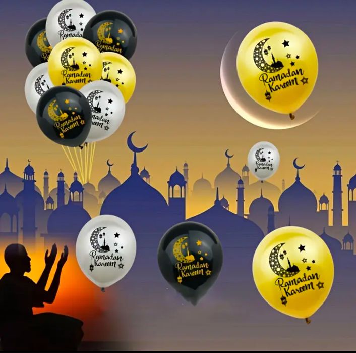 Шарики для оформления Рамадан