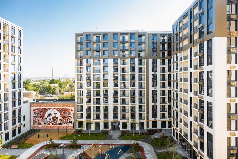 ЖК у круга Джоми: 2-комн., 62,08 м², Дом сдан, Ипотека есть (XS)