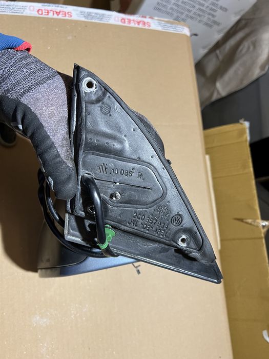 Oglinda dreapta pasager bleo deschis lb5m pt vw passat b6