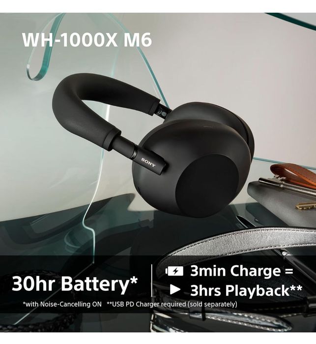 Слушалки Sony WH-1000XM6