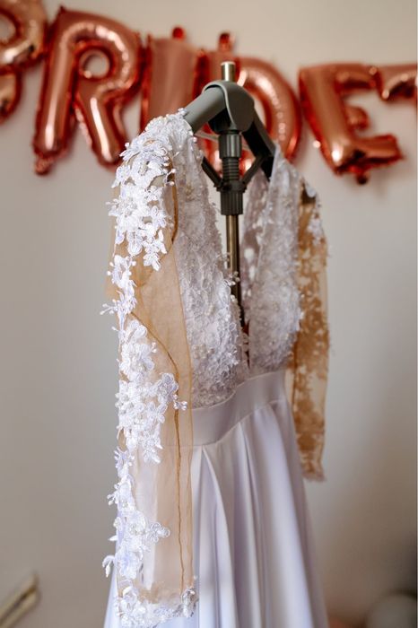 Rochie de mireasa tafta