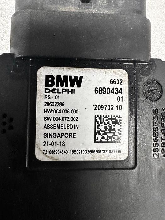 Senzor radar bmw seria .5.g30.seria 6.g32.seria 7.g11.g12.x3.g01.