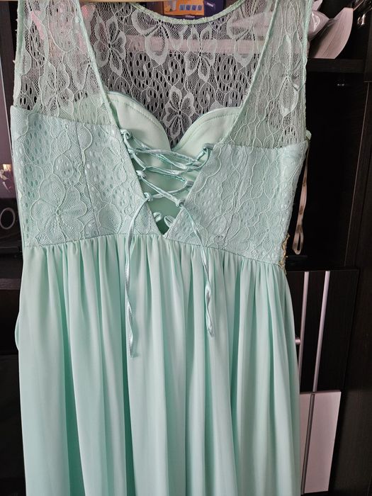 Rochie verde deschis