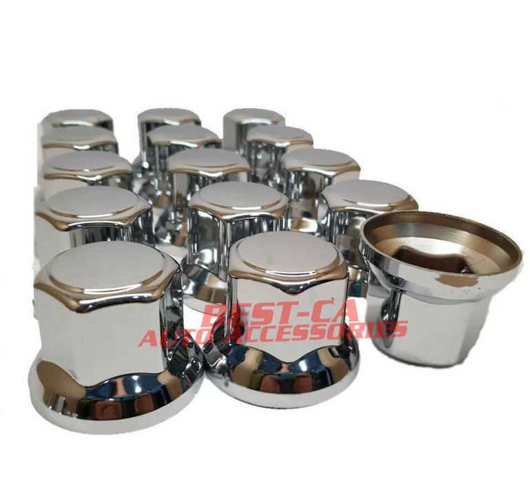 Капачки за болтове и гайки 32 мм. хром за камиони, ремаркета и други