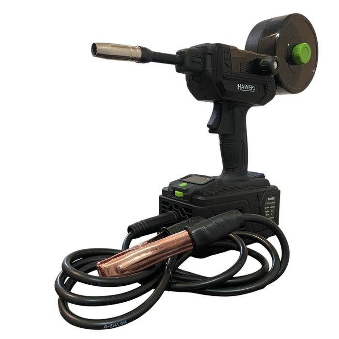 Инверторен телоподаващ апарат без газ 400A заваряване с една ръка HAWE