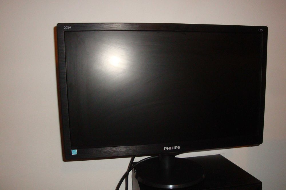 Monitor Philips 203V Led 20" VGA cablu vga si alimentare