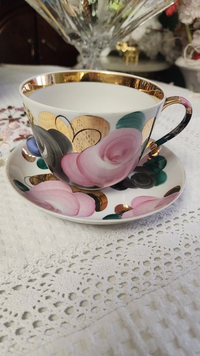 Чайная пара Дулево