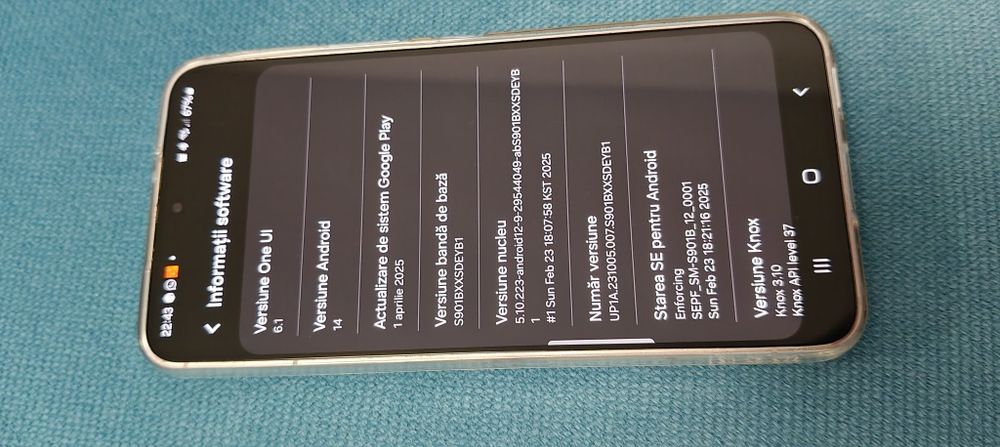 Samsung Galaxy S22 / 128 GB / 8 Gb ram. Culoare ROZ. Cumpărat de nou.