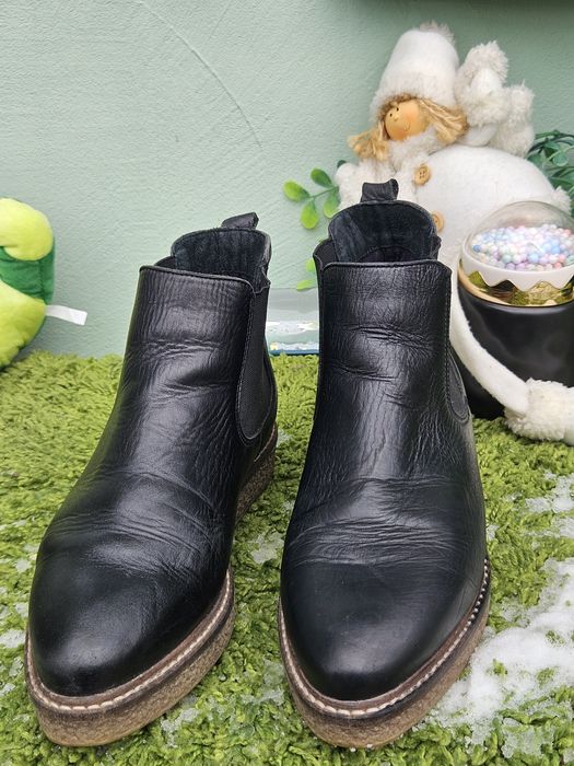 Bianco ботуши естествена кожа N37