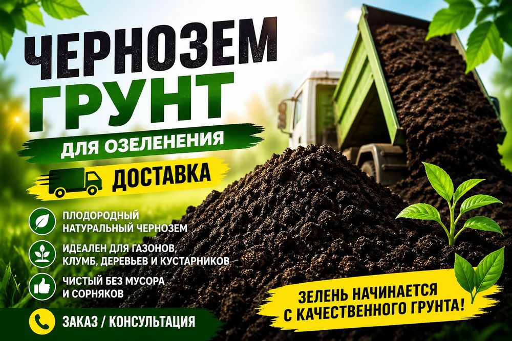 Чернозем плодородная земля