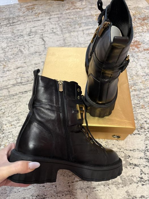 Дамски боти естествена кожа 39н