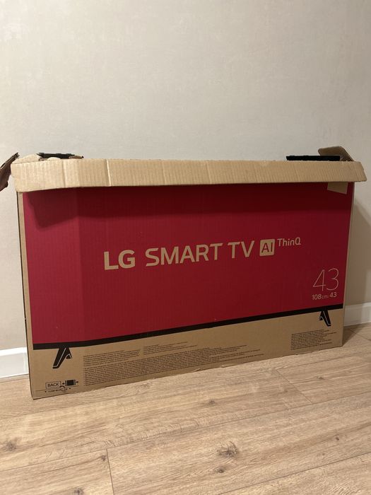 LG smart телевизор 43 дюйма