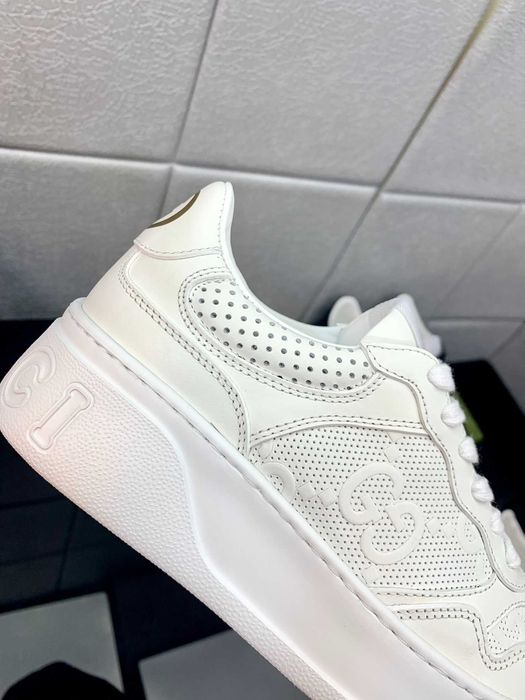 Adidasi Gucci GG, alb, Unisex /marimi 35-45/ Premium