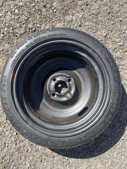 Резервна гума с джанта патерица фолксваген vw 4x100