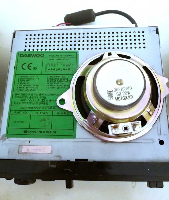 Магнитола от Daewoo Nexia