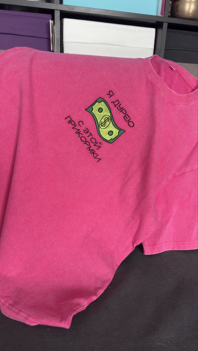 Вышивка на футболках