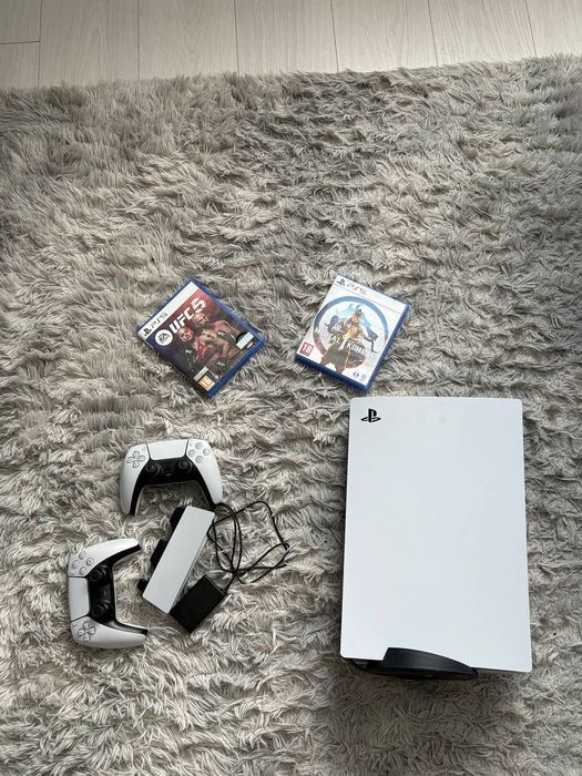 Ps5 3диска UFC FIFA MK