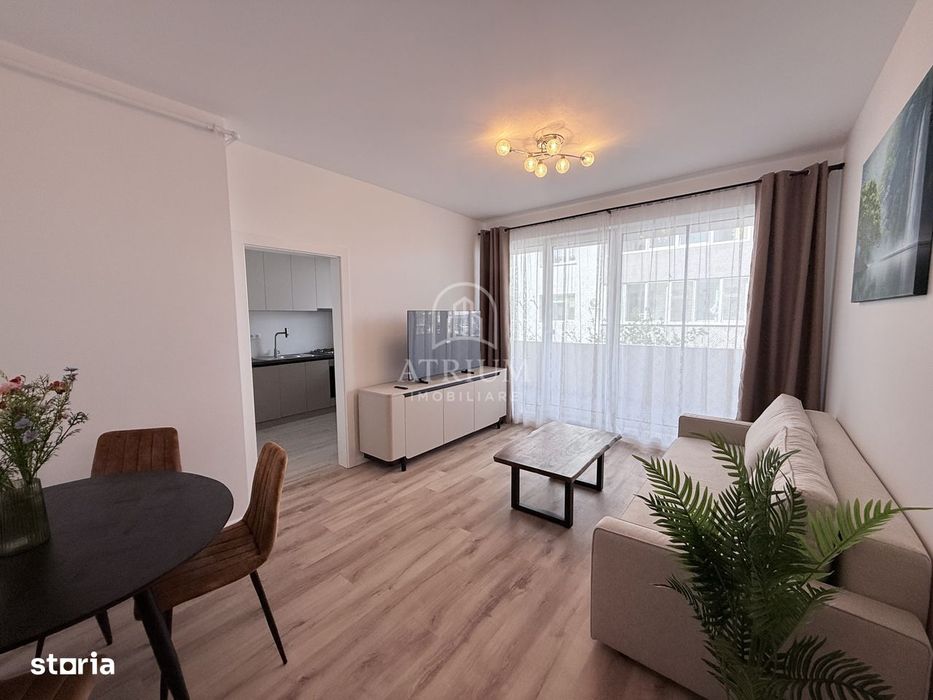 Apartament 2 camere la cheie, bloc nou 2026, terasa, parcare subteran