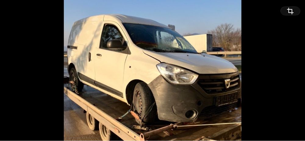 Продава се само на части Dacia Dokker 2016 год