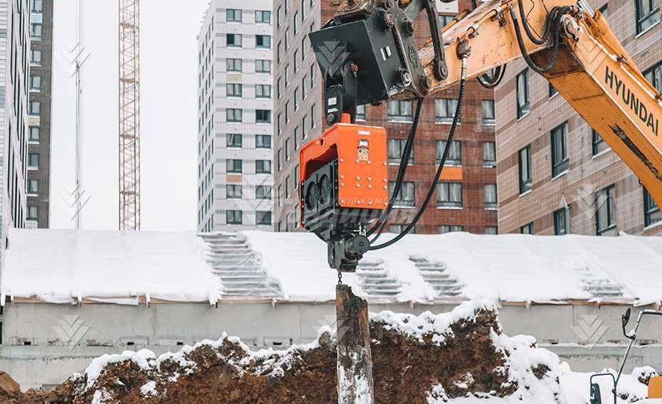 Вибропогружатель для экскаватора CAT 330/336