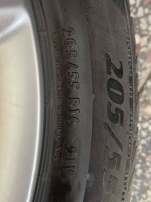 Roți vara wolkswagen golf