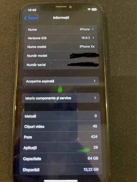 Iphone xs, in stare impecabila
