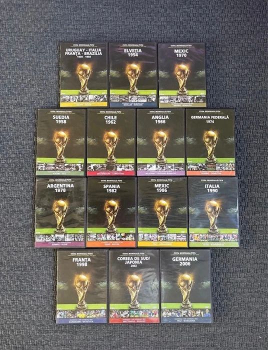 14 DVD Cupa Mondiala